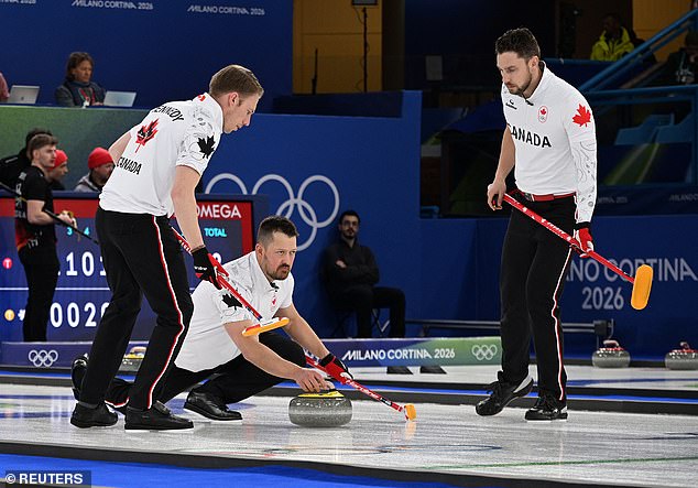 Canada's Curling Team Had Been Accused Of Double Touches On Friday, With The Team Accused Of Cheating By Their Rivals