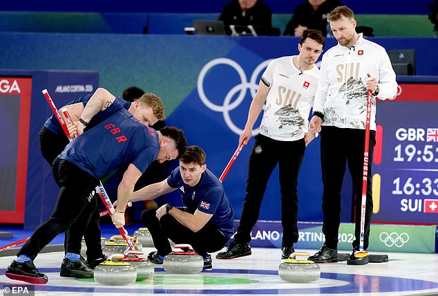 Great Britain Are Guaranteed A Medal In The Men's Curling After Beating Switzerland