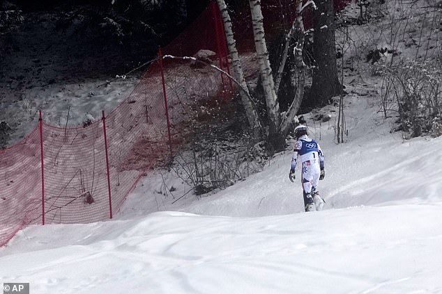 Alpine Skier Atle Lie Mcgrath Stormed Off Into The Woods After Missing Out On The Gold Medal