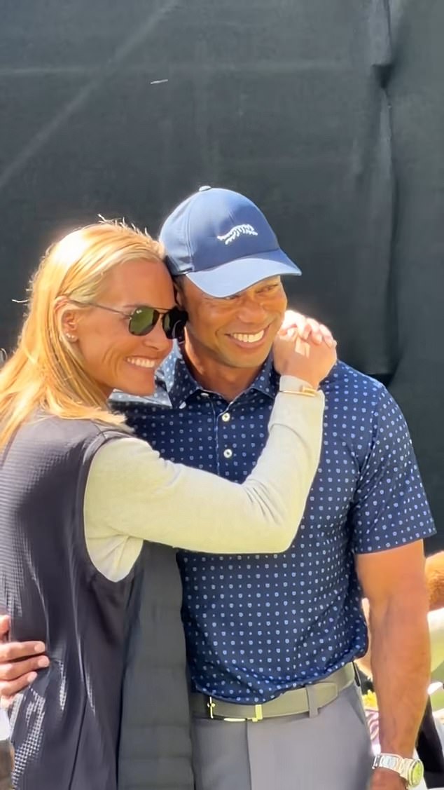 Tiger Woods And Vanessa Trump Got Close And Comfortable At The Genesis Invitational