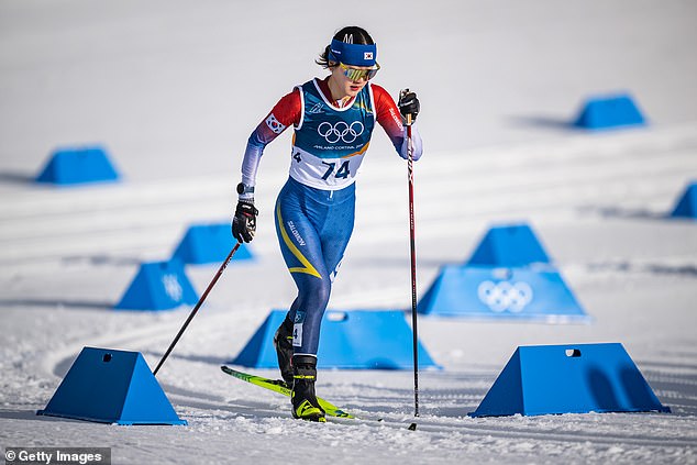 Han Dasom (Pictured) And Lee Eui-Jin Have Been Disqualified After A Banned Substance Was Found To Have Contaminated Their Skis