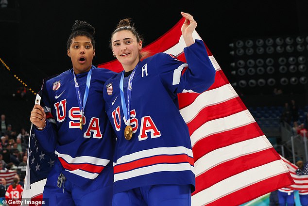 History-Making Us Hockey Star Laila Edwards Appeared To Take A Shot At Her Male Counterparts