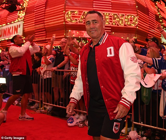 St George Illawarra Coach Shane Flanagan Has Admitted It Would Be A 'Stupid Expectation' To Suggest His Team Can Win The Nrl Premiership In 2026 (He Is Pictured, In Las Vegas)