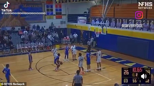 The Clip Shows A Kearsley Player Missing A Free Throw As Someone Yelled The N-Word From The Crowd. Although The Camera Remained Fixed On The Court, Angry Spectators Are Heard Yelling