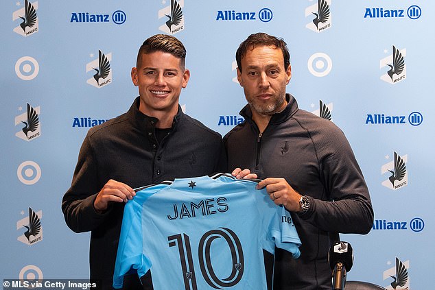 James Rodriguez Has Finally Been Granted A Visa After Signing For Minnesota United This Month