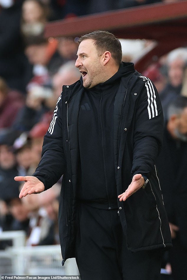 Aberdeen Interim Boss Peter Leven Was Unhappy With A Second-Half Penalty Call