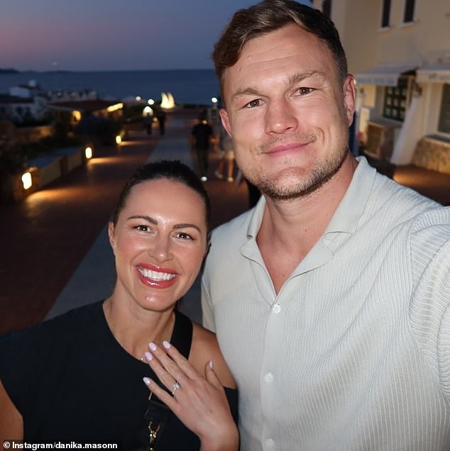 Knight (Pictured With Mason) Should Attract Plenty Of Interest From Nrl Clubs