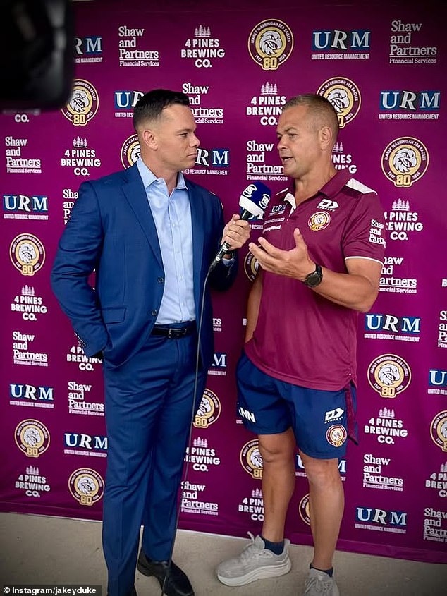 Manly Coach Anthony Seibold (Right) Has Also Undergone An Eye-Catching Physical Transformation In The Nrl Offseason