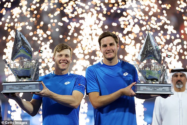 Saturday's Doubles Final Was Played As Finland's Harri Heliovaara And Great Britain's Henry Patten Won Despite The Chaos