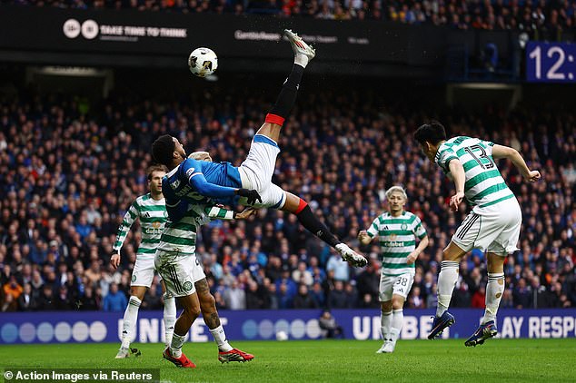 Rangers Striker Youssef Chermiti's Early Double Included A Spectacular Overhead Kick