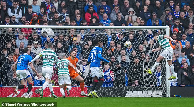 Defender Kieran Tierney Pulls One Back For Celtic After They Had Gone 2-0 Down In The First Half