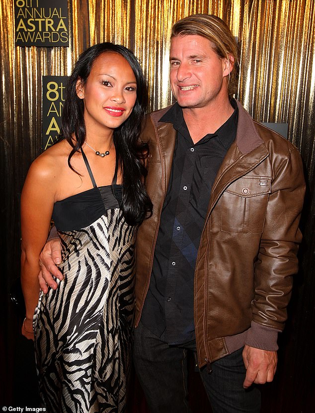 Mark Occhilupo (Pictured With Wife Mae Monteiro) Is A Sporting Cult Hero Down Under