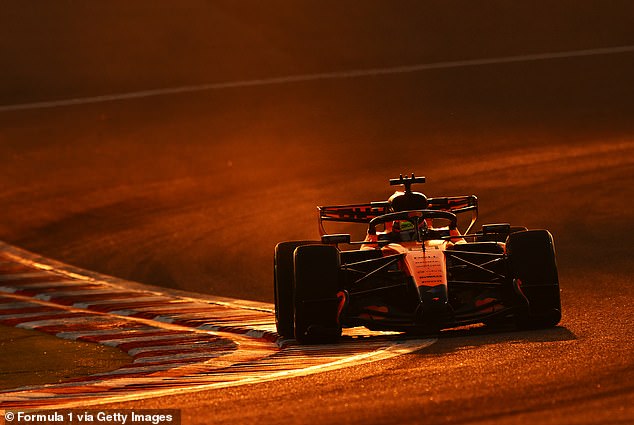 Piastri Is Pictured In His Mclaren During Preseason Testing In Bahrain Last Month