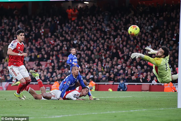 David Raya Saved From Joao Pedro - One Of Many Crucial Stops By The Gunners' Goalkeeper