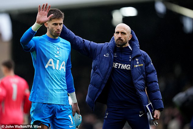 Tottenham Goalkeeper Vicario's Free-Kick Was Launched Out Of Play In The Loss At Fulham