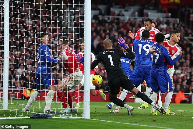 Jurrien Timber Scores Arsenal's Winner Against Chelsea - Many Observers Have Criticised The Club's Reliance On Set-Piece Goals