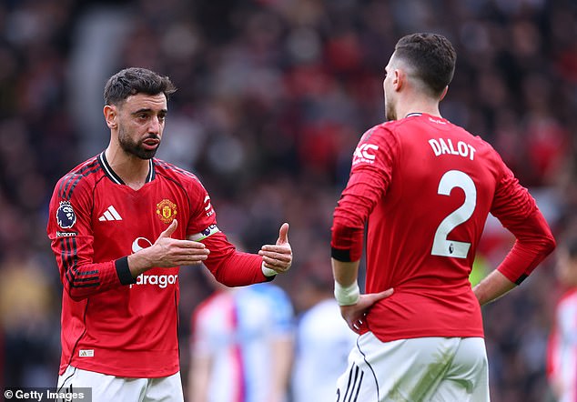 Diogo Dalot (Right) Is Also Convinced That People Still Take Bruno Fernandes (Left) For Granted
