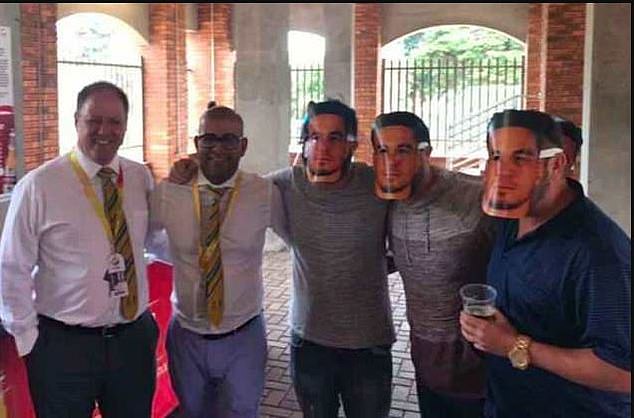 When Australia Toured South Africa In 2018 Fans Wore Sonny Bill Williams Masks And Viciously Taunted David Warner And His Wife Candice