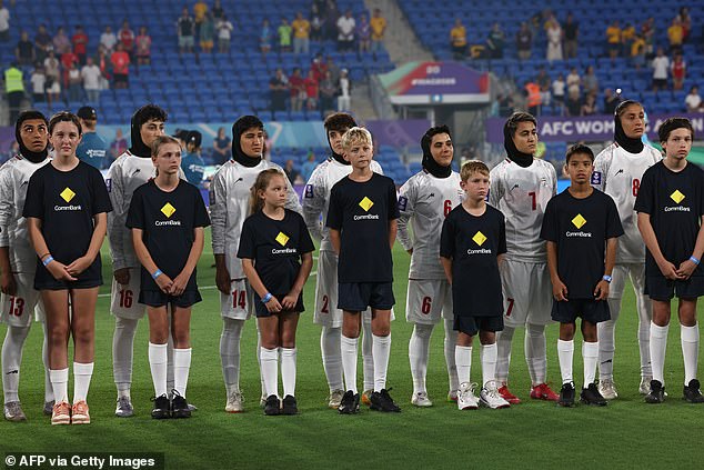 Iran's Women's Players Refused To Sing The Country's National Anthem Prior To The Match