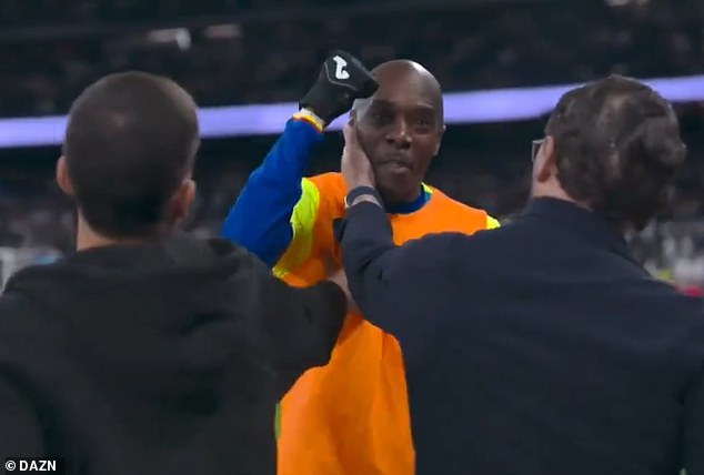 Getafe Defender Allan Nyom Was Seen Taunting Vinicius Jr Following The Final Whistle