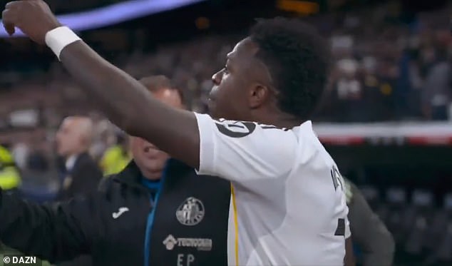 Vinicius Jr Was Led Away From The Former West Brom Defender, Who He Had Previously Mocked Earlier In The Campaign Following A Red Card 38 Seconds After Being Substituted On