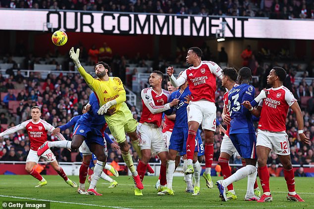 David Raya Impressed Hart For The Way He Handled The Contest Against Chelsea