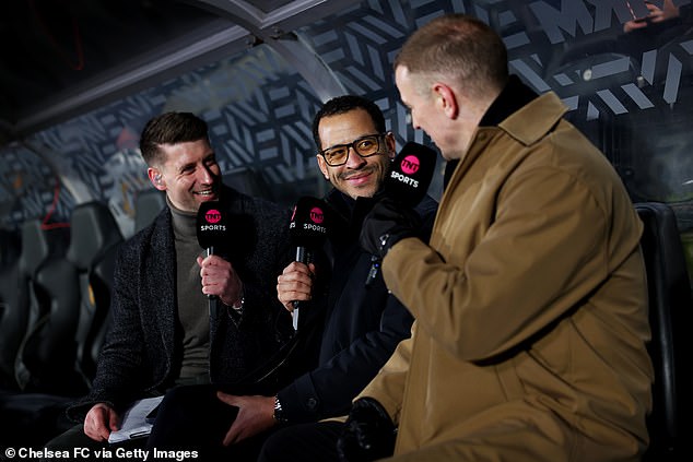 Hart, Seen Interviewing Liam Rosenior, Applies The Same Work Ethic To Punditry Work As He Did To Goalkeeping At The Highest Level