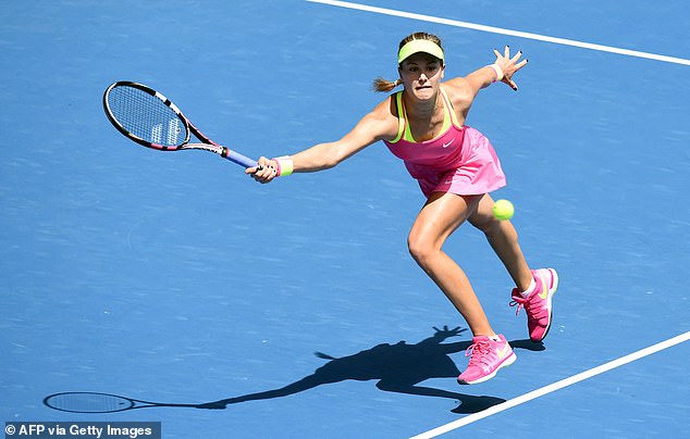 Bouchard Would Go On To Reach The Quarter-Finals, Where She Was Knocked Out By Maria Sharapova