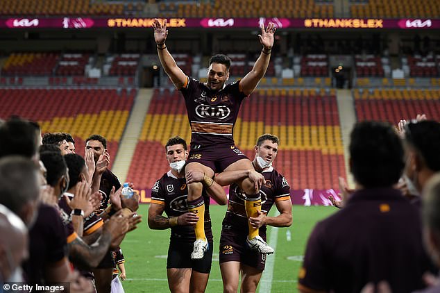 The Broncos Great (Top-Centre) Vehemently Denied That He Had Supported Criticism Of Maguire