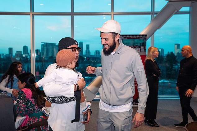 Mazraoui Attends The Fan Iftar Celebration Held At Old Trafford Last Week