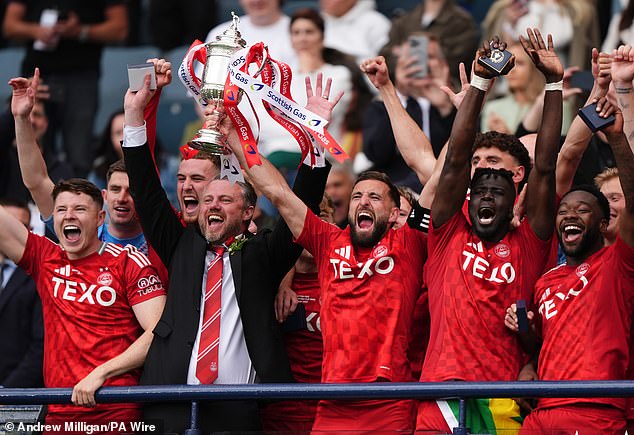 Former Boss Jimmy Thelin Led The Club To Scottish Cup Glory Last Season But It Was An Anomaly