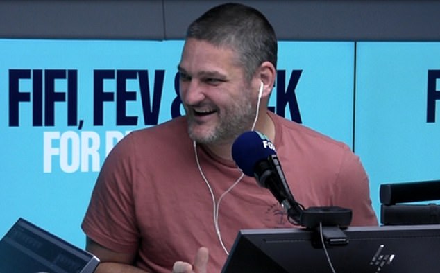 Fevola Suffered A Cramp Out Of Nowhere And Took A Tumble To The Ground While Live On-Air
