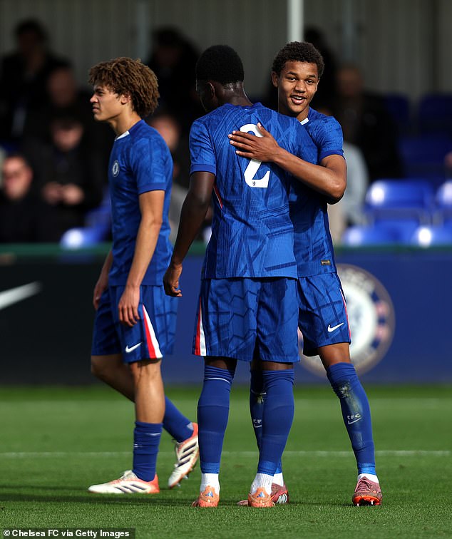 Mahdi Nicoll-Jazuli (Right) Played In The Reece James Cup Last Year And Has Since Gone On To Train With The First Team