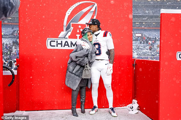 Diggs And Cardi B Recently Split Up Around The Super Bowl, Which The Patriots Lost