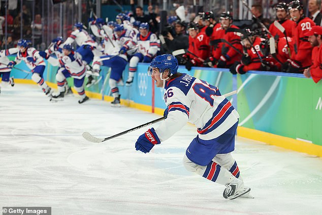 This News Comes Weeks After Hughes Scored The Goal To Win The Us A Gold Medal Over Canada