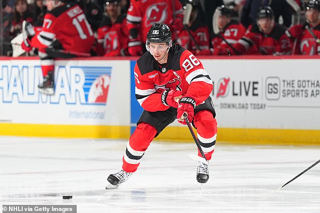 The Two Have Been Spotted Together While Mcrae Has Also Watched Hughes Play For The Devils