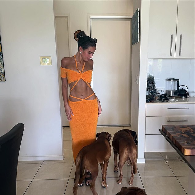 Stowers (Pictured) Said That She And Houston Had Bonded Over Their Love For Their Boxer Dogs