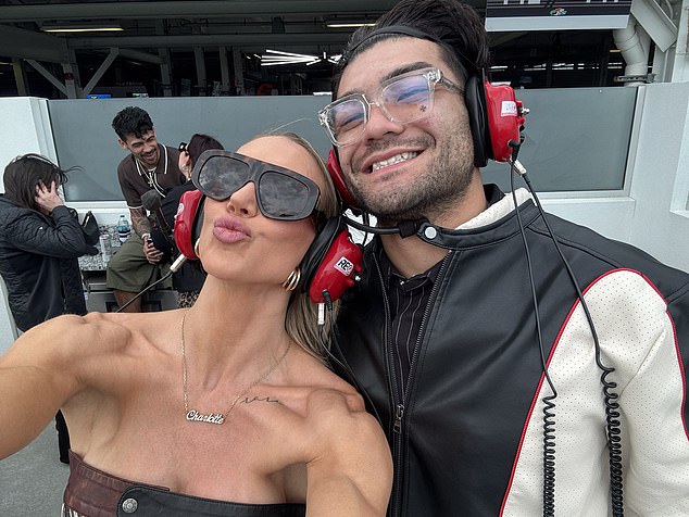 In February, He Was Also Spotted At The Daytona 500 With Wrestling Superstar Charlotte Flair