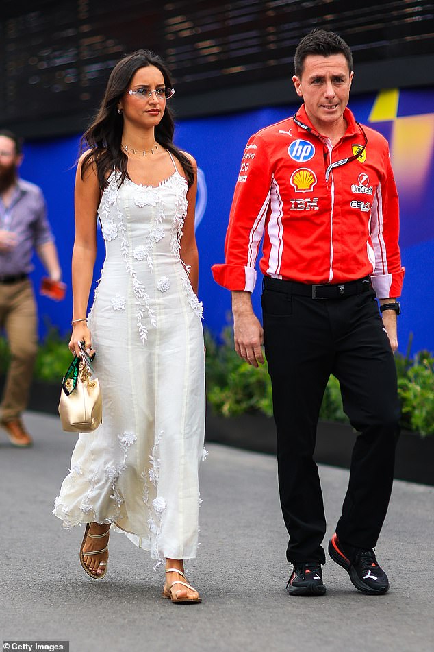 The Ferrari Driver Married His Partner Alexandra Saint Mleux Just Before The 2026 Season