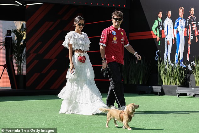 Unfortunately There Was No Sign Of The Couple's Dachshund Leo In Melbourne This Year