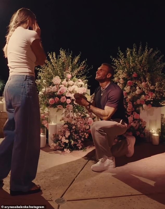 The Moment Aryna Sabalenka's Partner Georgios Frangulis Proposed
