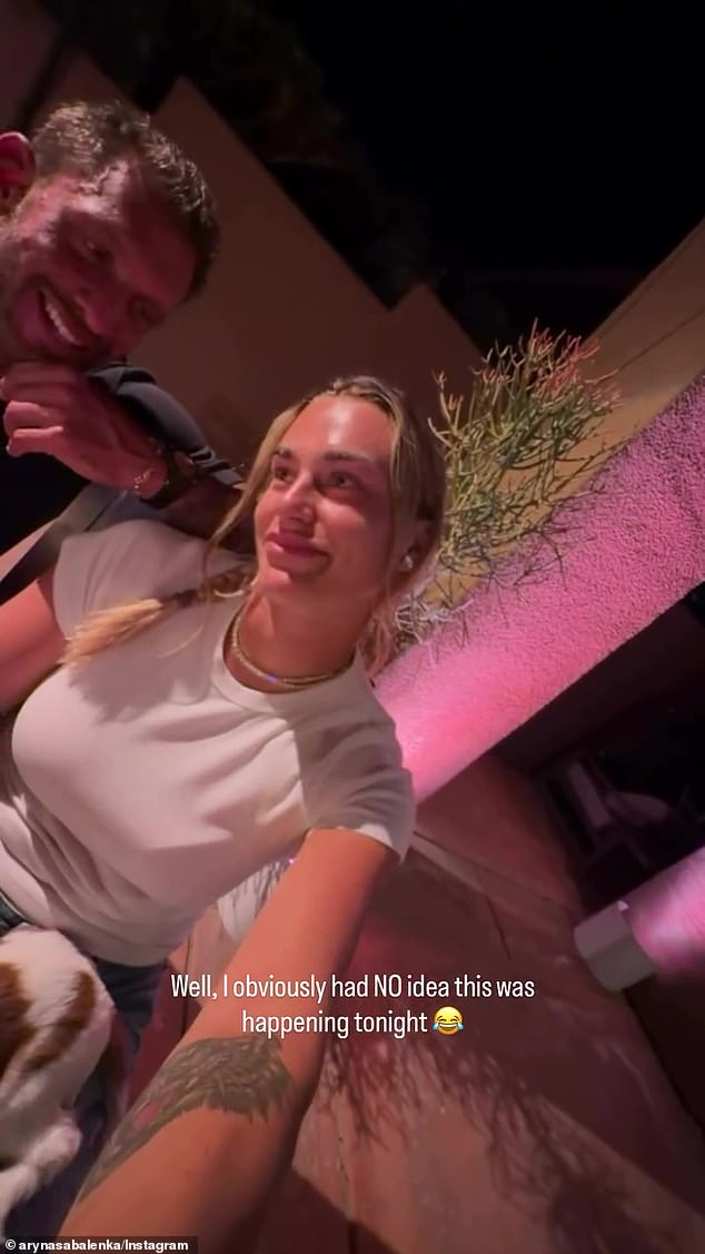 The World No 1 Revealed She Was Completely Ambushed By The Proposal - Despite Dropping Several Hints To Her Man Over The Last Few Months