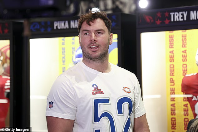 Chicago Bears Center Drew Dalman Has Made The Shock Decision To Retire From The Nfl At 27