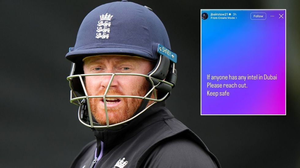 Jonny Bairstow Has Issued An Urgent Plea For Assistance After Becoming Stranded In The United Arab Emirates With The England Lions Squad As Military Conflict Engulfs The Middle East