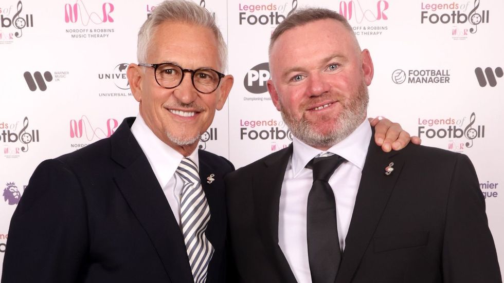 Gary Lineker Has Shared An Amusing Tale About Wayne Rooney's Hair Dye Disaster During The Former Striker's Stint As A Bbc Pundit At Euro 2024 In Germany