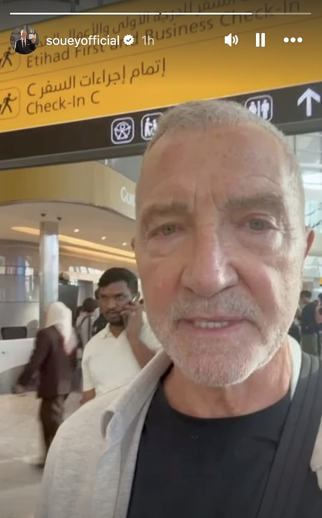 Graeme Souness Is Trapped In Abu Dhabi Amid Strikes In The Region From Neighbouring Iran