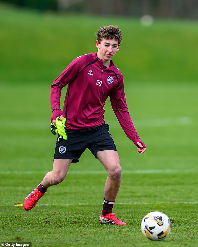 Midfielder Keir Mcmeekin Is Set To Swap Life At Hearts For The Glamour Of Manchester City