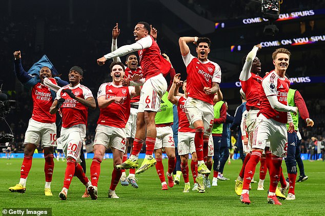 It's Officially St Totteringham's Day! Arsenal Are Mathematically Guaranteed To Finish Above North London Rivals Tottenham At The Earliest Point Ever In A Premier League Season