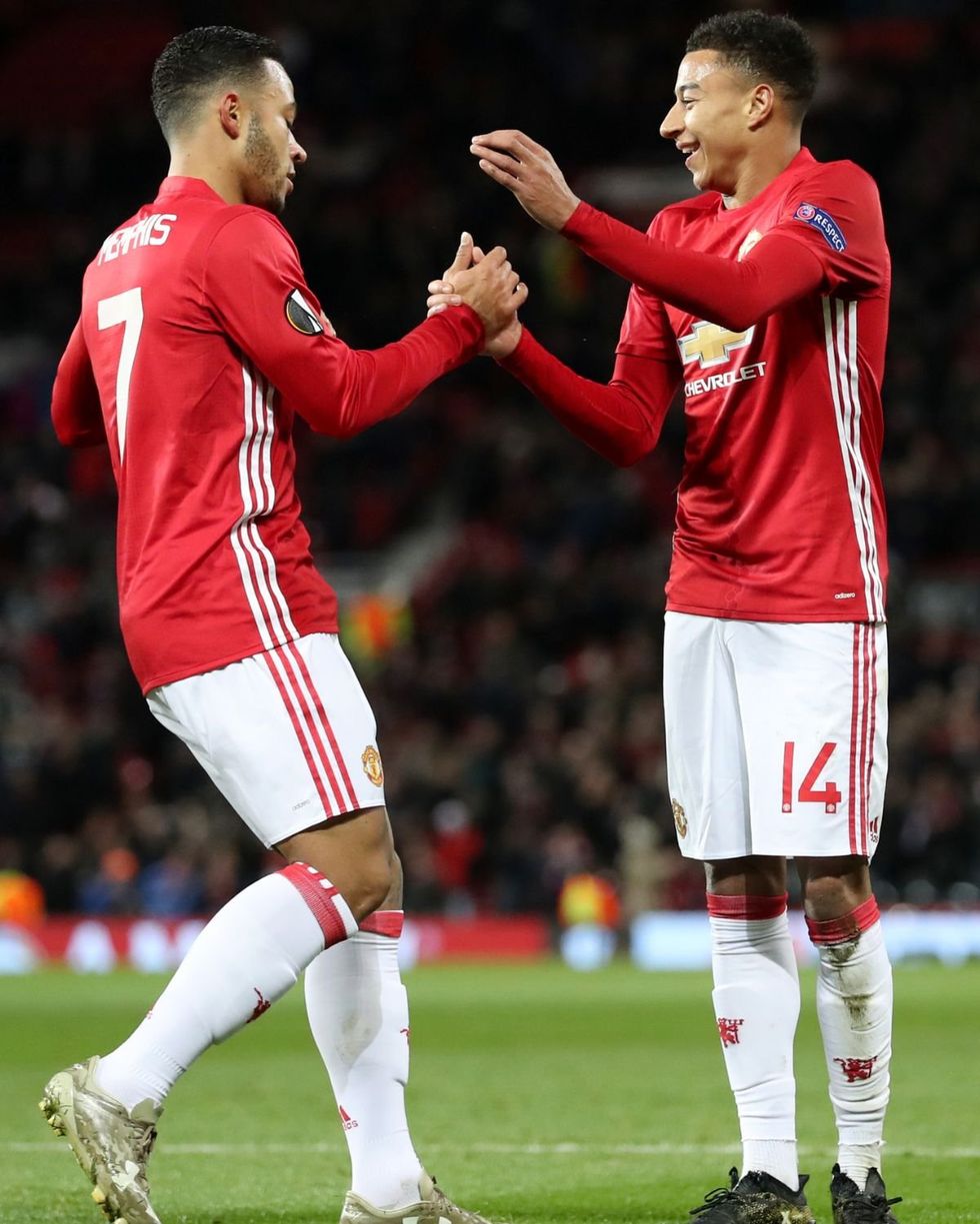 Jesse Lingard Memphis Depay
