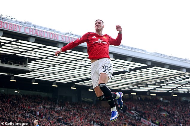 Benjamin Sesko Jumps For Joy After Netting The Winner Against Crystal Palace